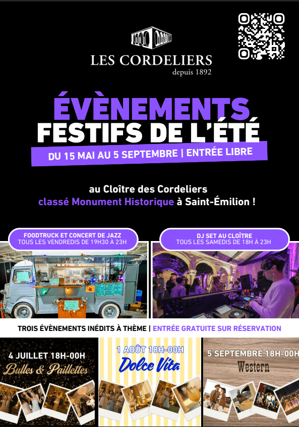 Illustration de l'événement : Les Cordeliers : Vendredis Foodtruck & Jazz