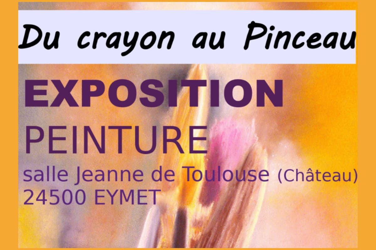 Illustration de l'événement : Exposition | Du crayon au Pinceau - Peinture