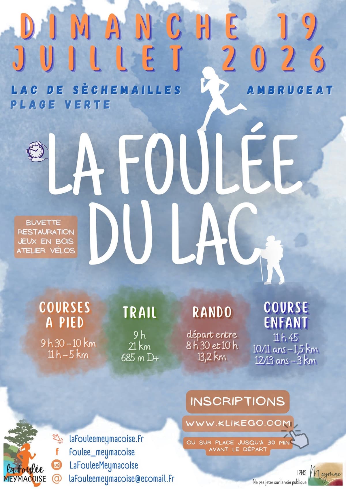 Illustration de l'événement : La Foulée du Lac