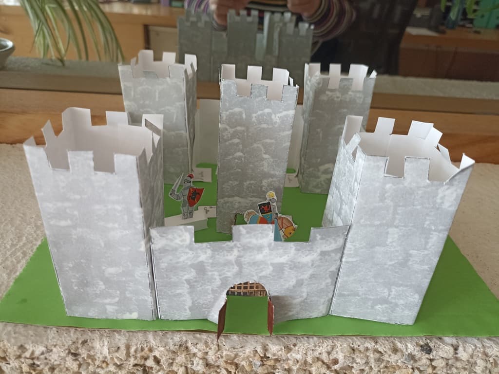 Illustration de l'événement : Atelier "Construit ton château fort"