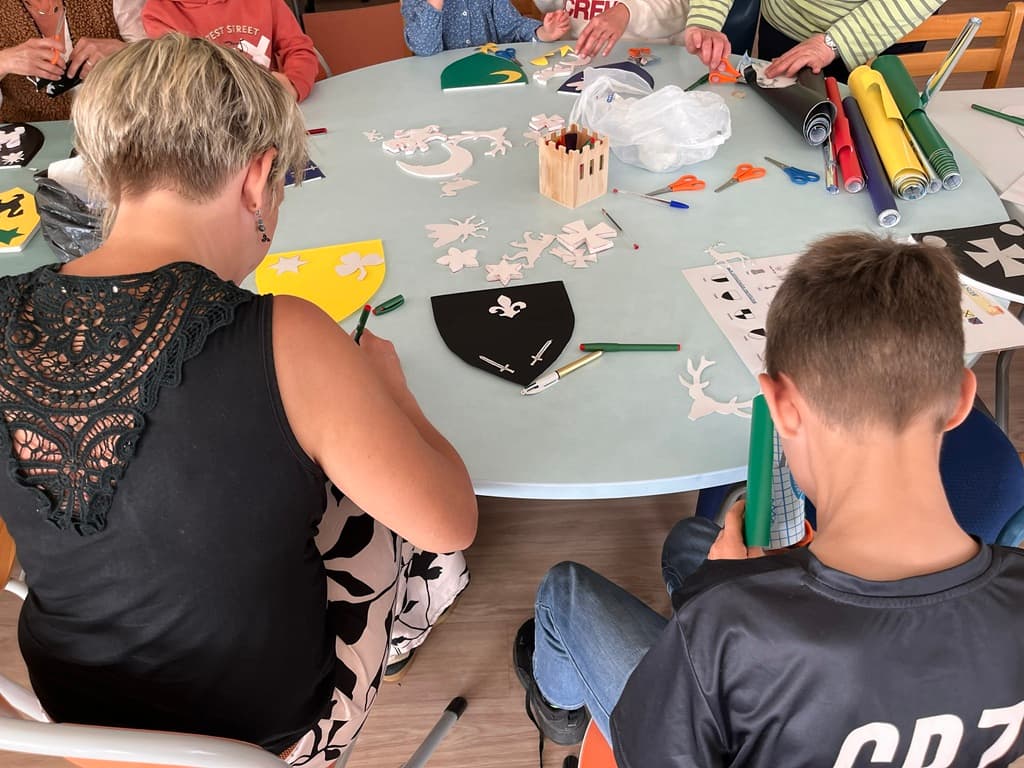 Illustration de l'événement : Atelier "À ton blason"