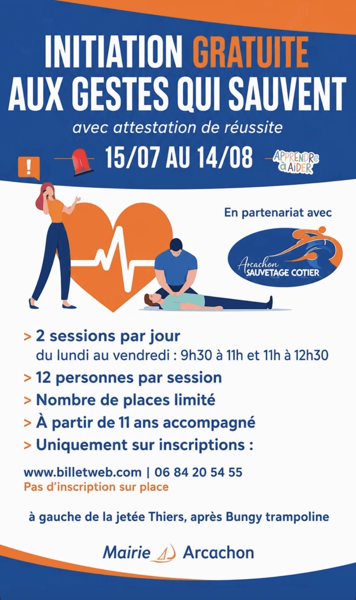 Illustration de l'événement : Initiation aux gestes qui sauvent