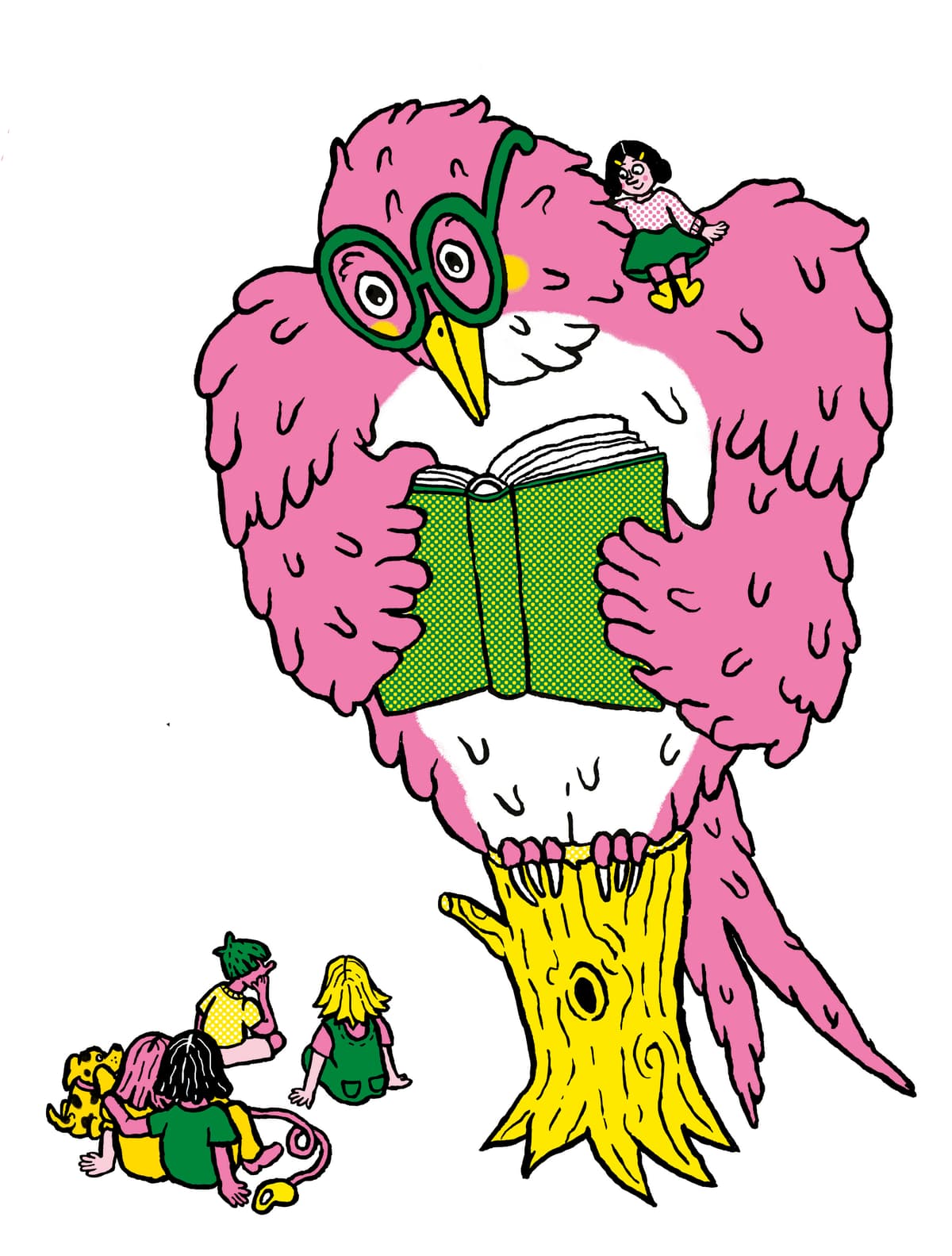 Illustration de l'événement : Festival de contes : Verte et les oiseaux