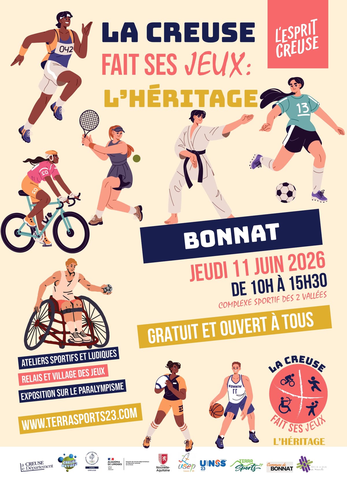 Illustration de l'événement : La Creuse fait ses jeux