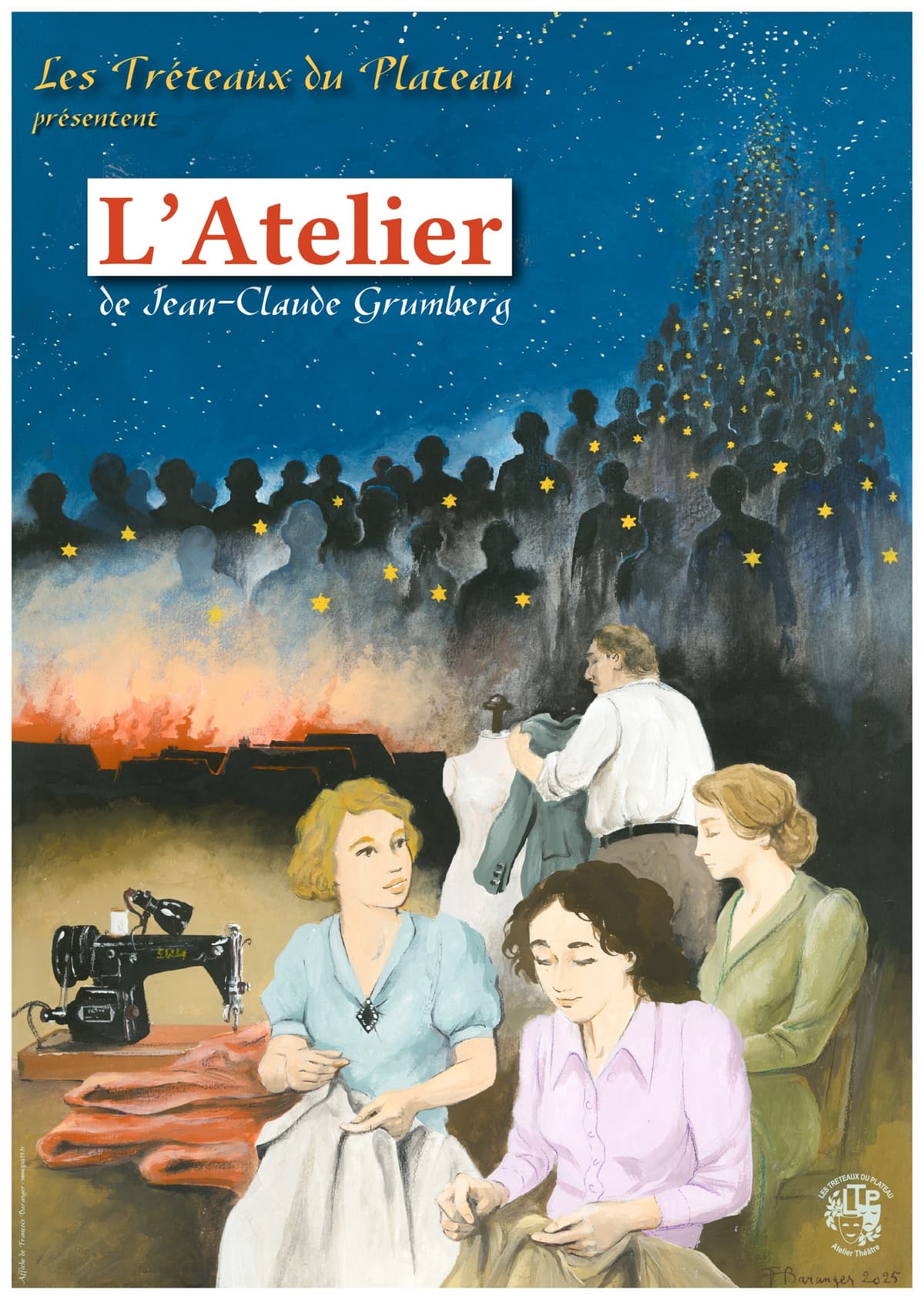 Illustration de l'événement : Théâtra "L'atelier" de Jean-Claude Grumberg