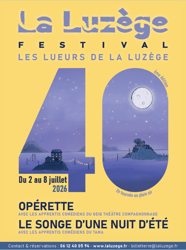Illustration de l'événement : Spectacle Opérette Les lueurs de la Luzège