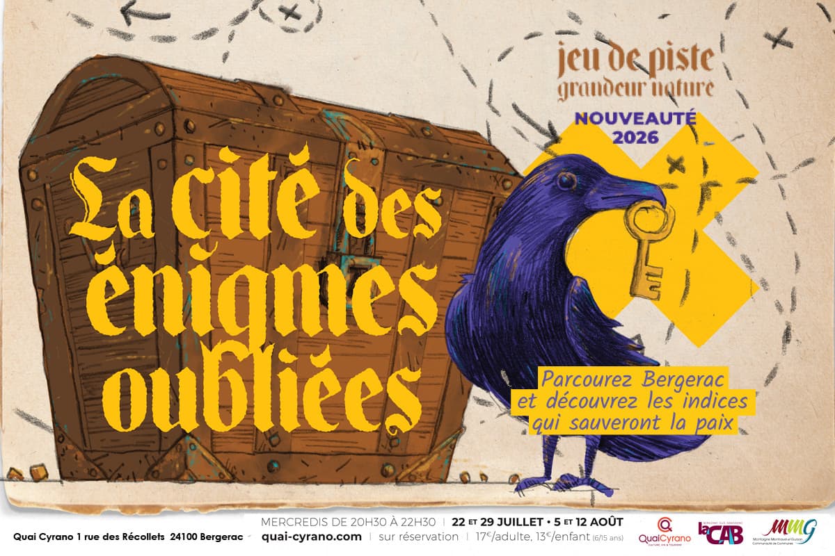 Illustration de l'événement : La Cité des énigmes oubliées