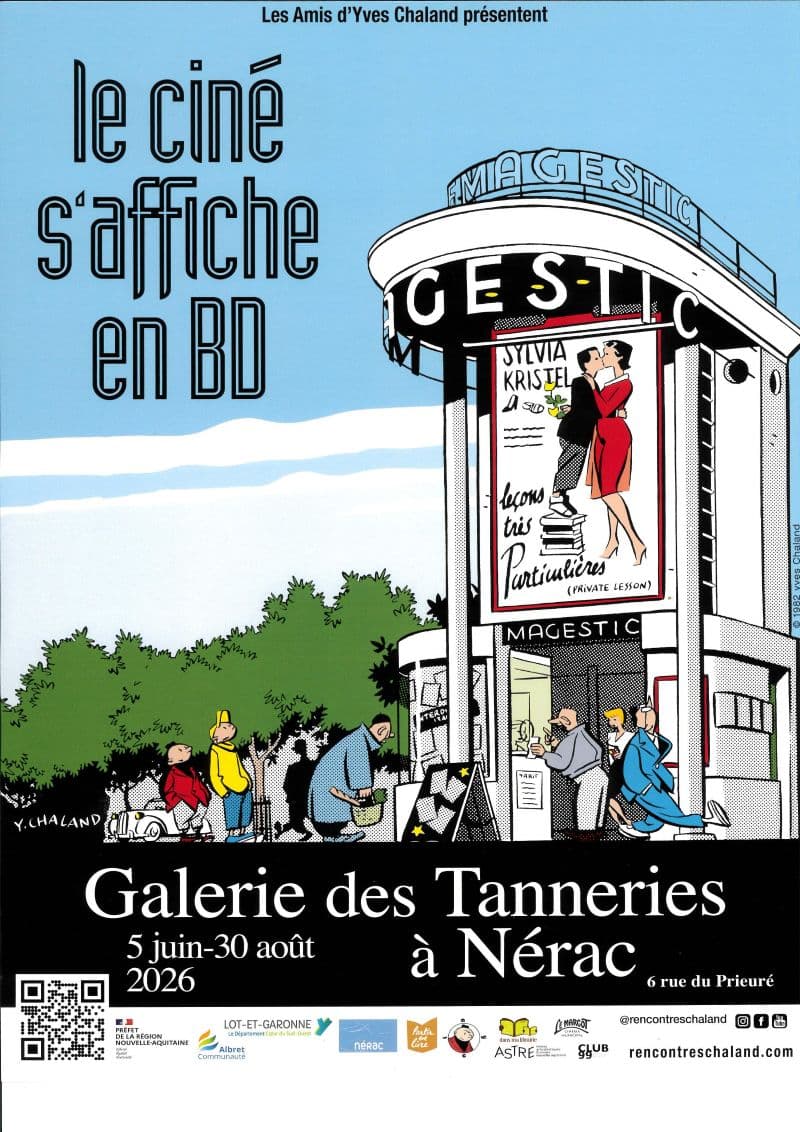 Illustration de l'événement : Le ciné s'affiche en BD