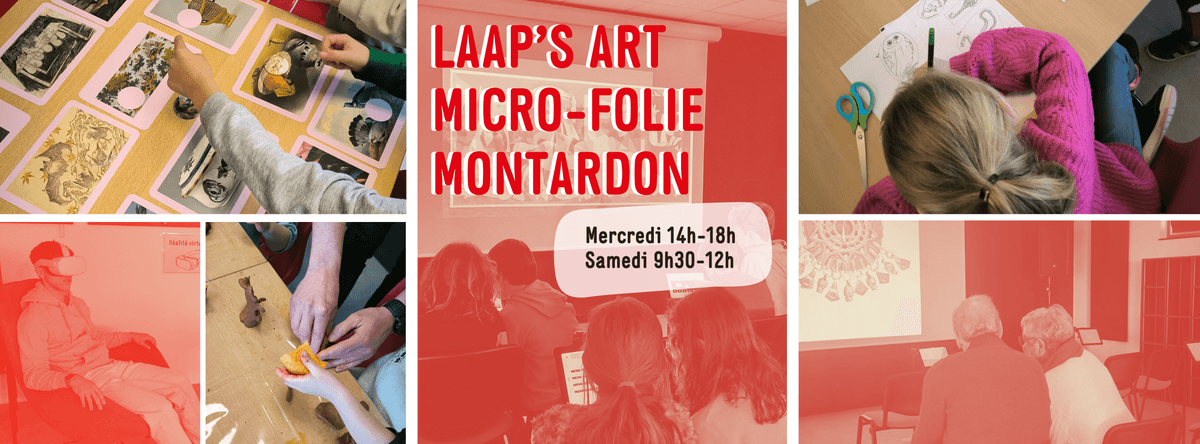 Illustration de l'événement : Musée numérique et atelier crochet, à la Micro-Folie