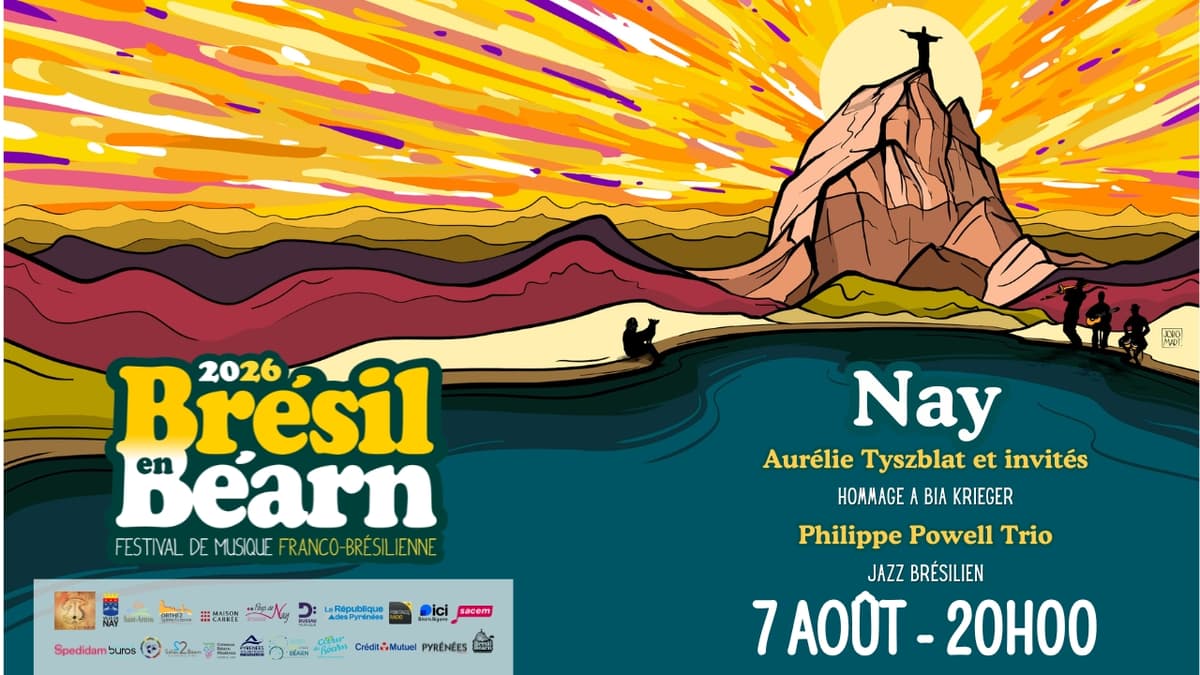 Illustration de l'événement : Festival Brésil en Béarn - Hommage à Bïa Krieger & Philippe Powell