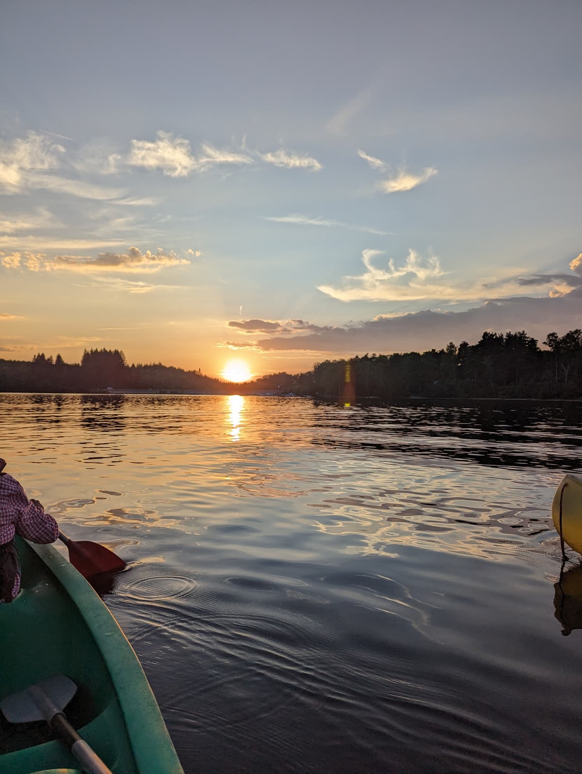 Illustration de l'événement : Canoë coucher de soleil Broussas