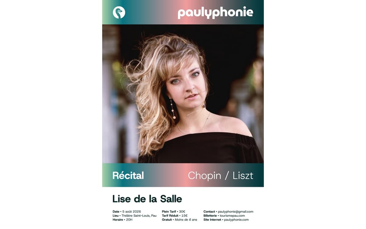 Illustration de l'événement : Festival Paulyphonie - Récital Chopin / Liszt