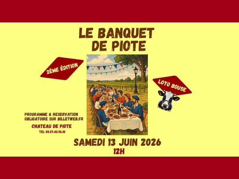 Illustration de l'événement : Le banquet de Piote