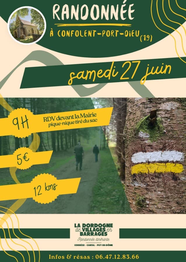 Illustration de l'événement : Randonnée Confolent Port Dieu
