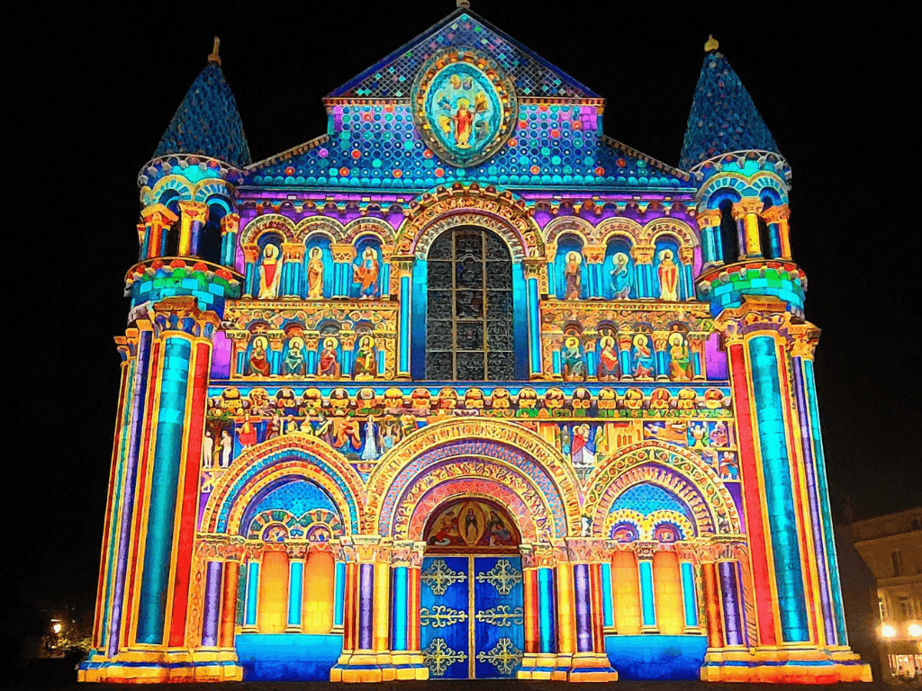 Illustration de l'événement : Révélation - Son et lumière Notre-Dame-la-Grande