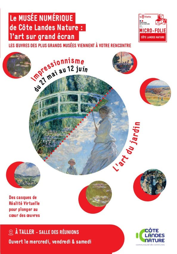 Illustration de l'événement : Atelier Micro-Folie "Dîner sur l'herbe"