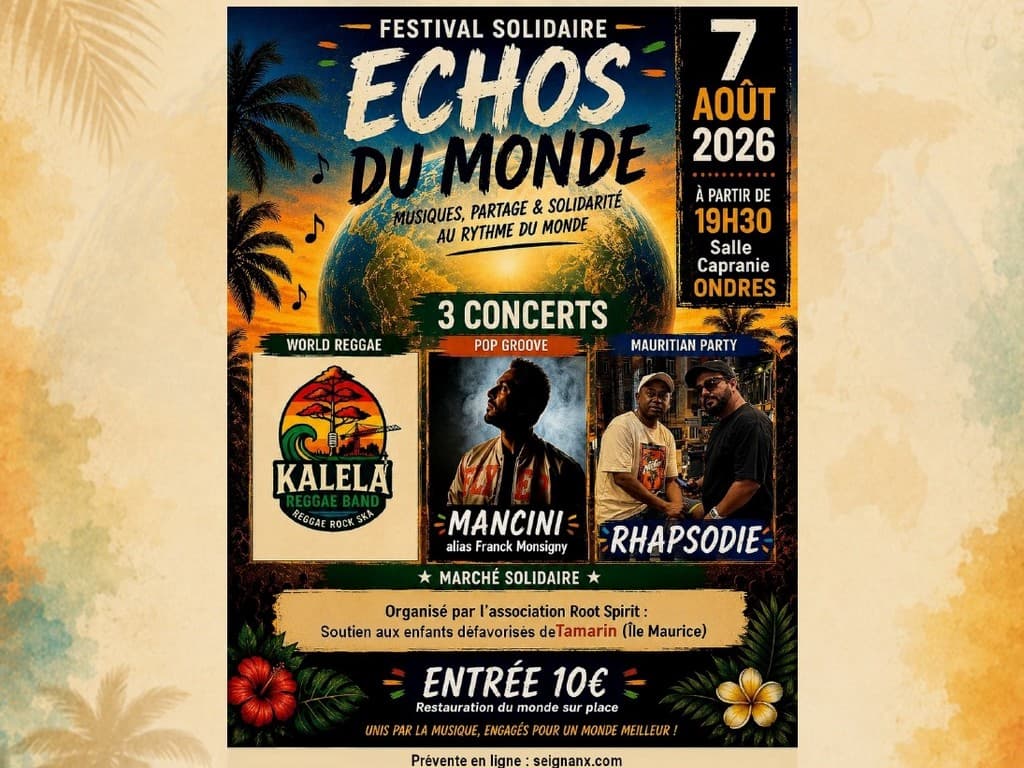 Illustration de l'événement : Échos du monde