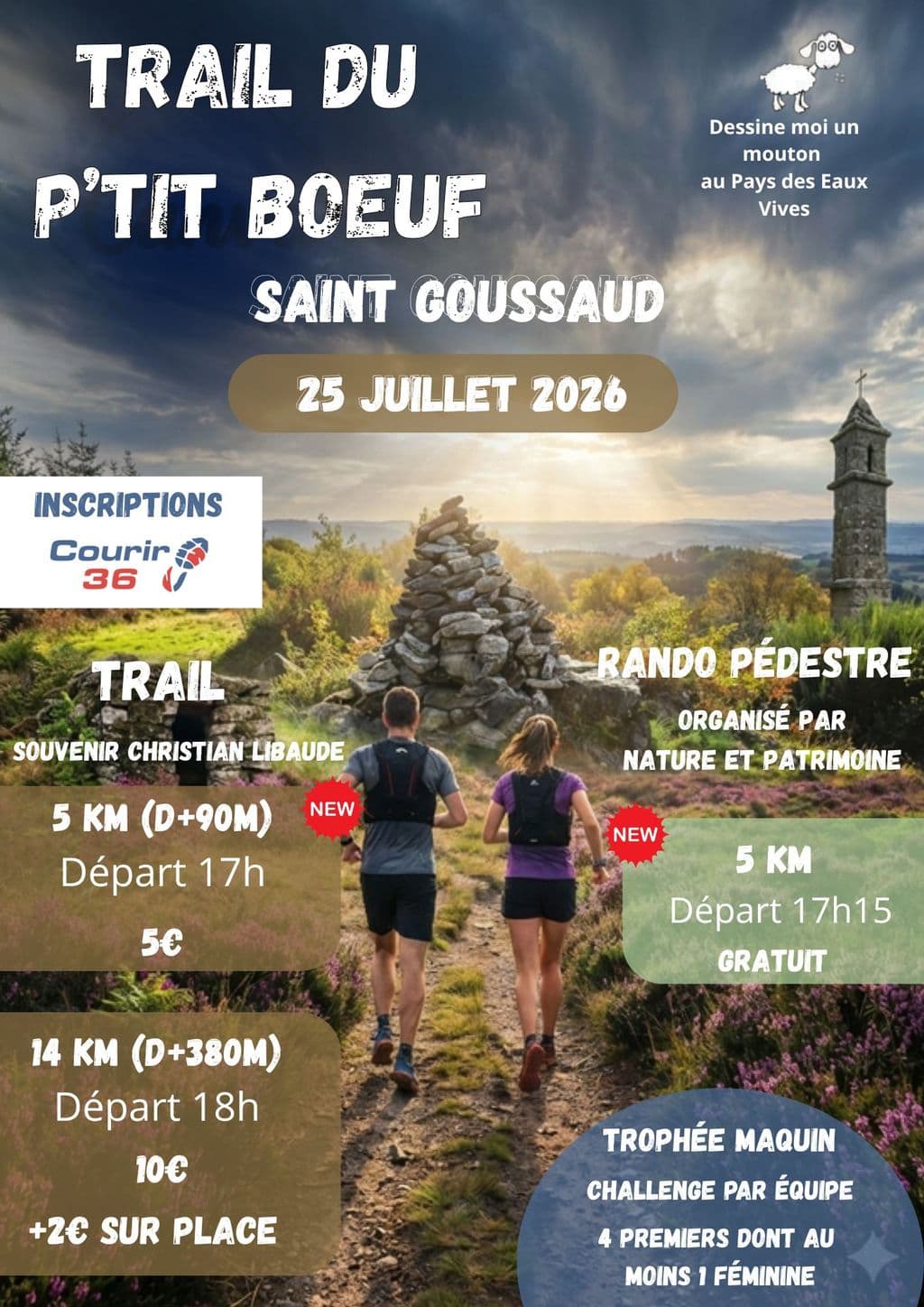 Illustration de l'événement : Trail du P'tit Boeuf