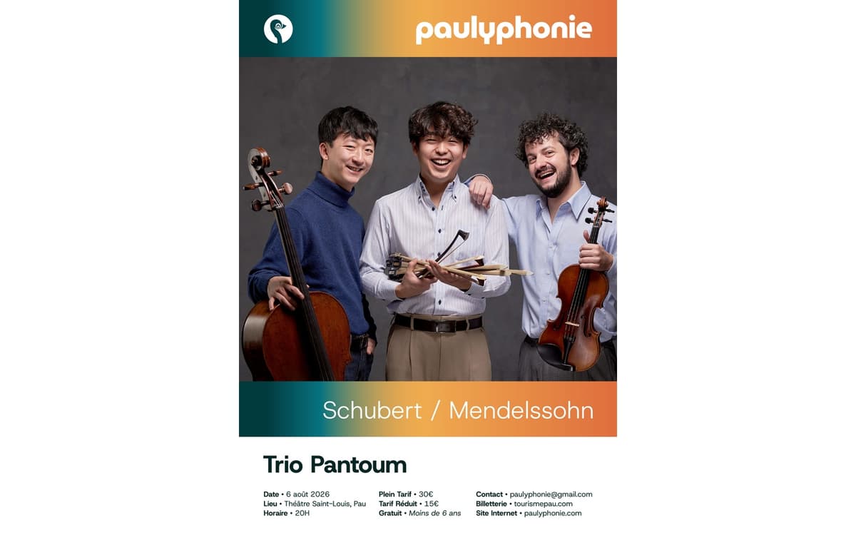 Illustration de l'événement : Festival Paulyphonie - Concert Schubert / Mendelson