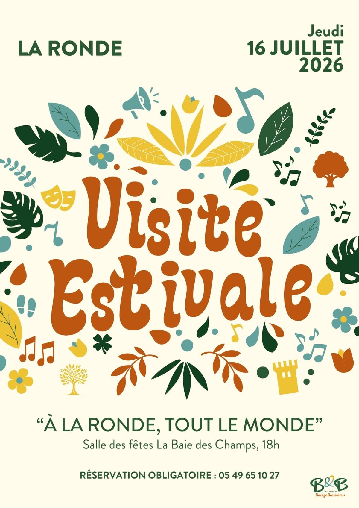 Illustration de l'événement : Visites Estivales 2026 - À La Ronde, tout le monde - La Ronde