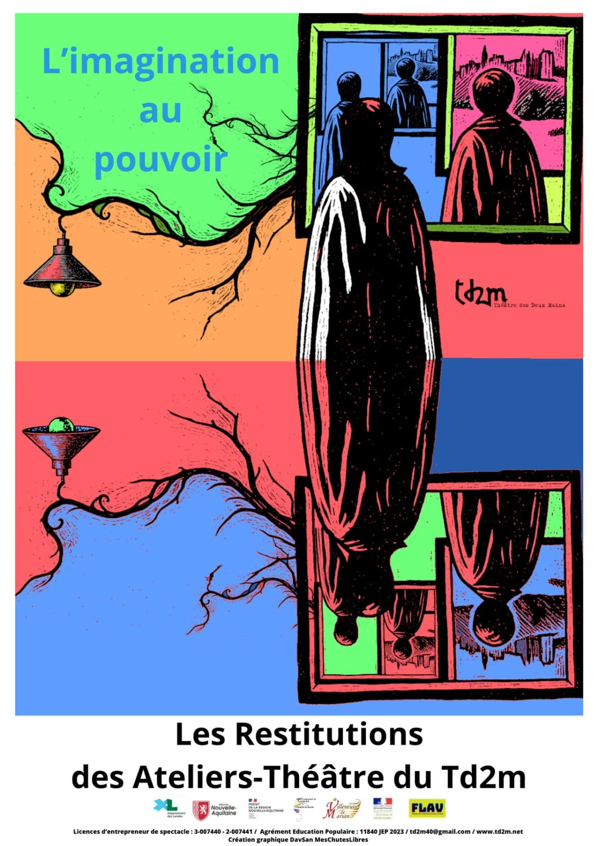 Illustration de l'événement : Restitutions des ateliers Théâtre