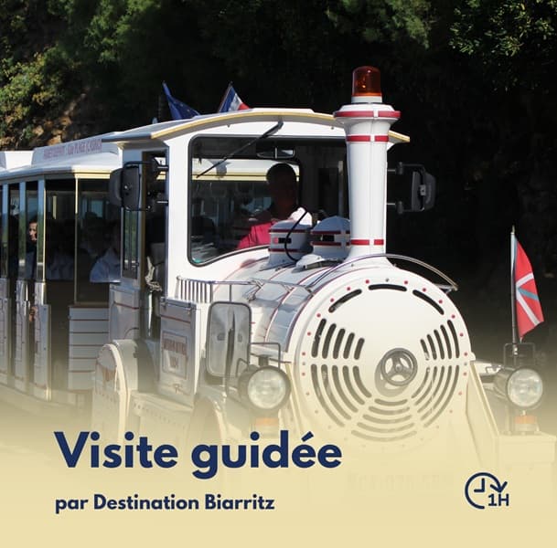 Illustration de l'événement : Visite commentée à bord du Petit Train de Biarritz - Nouveauté 2026 !