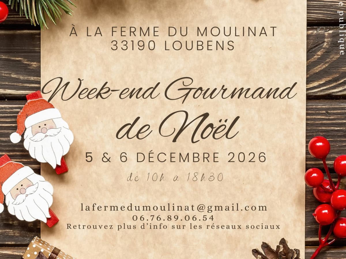 Illustration de l'événement : Week-end Gourmand de Noël