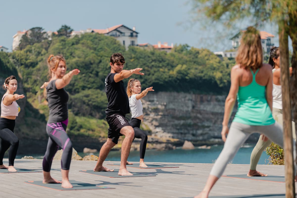 Illustration de l'événement : Yoga face à l'océan