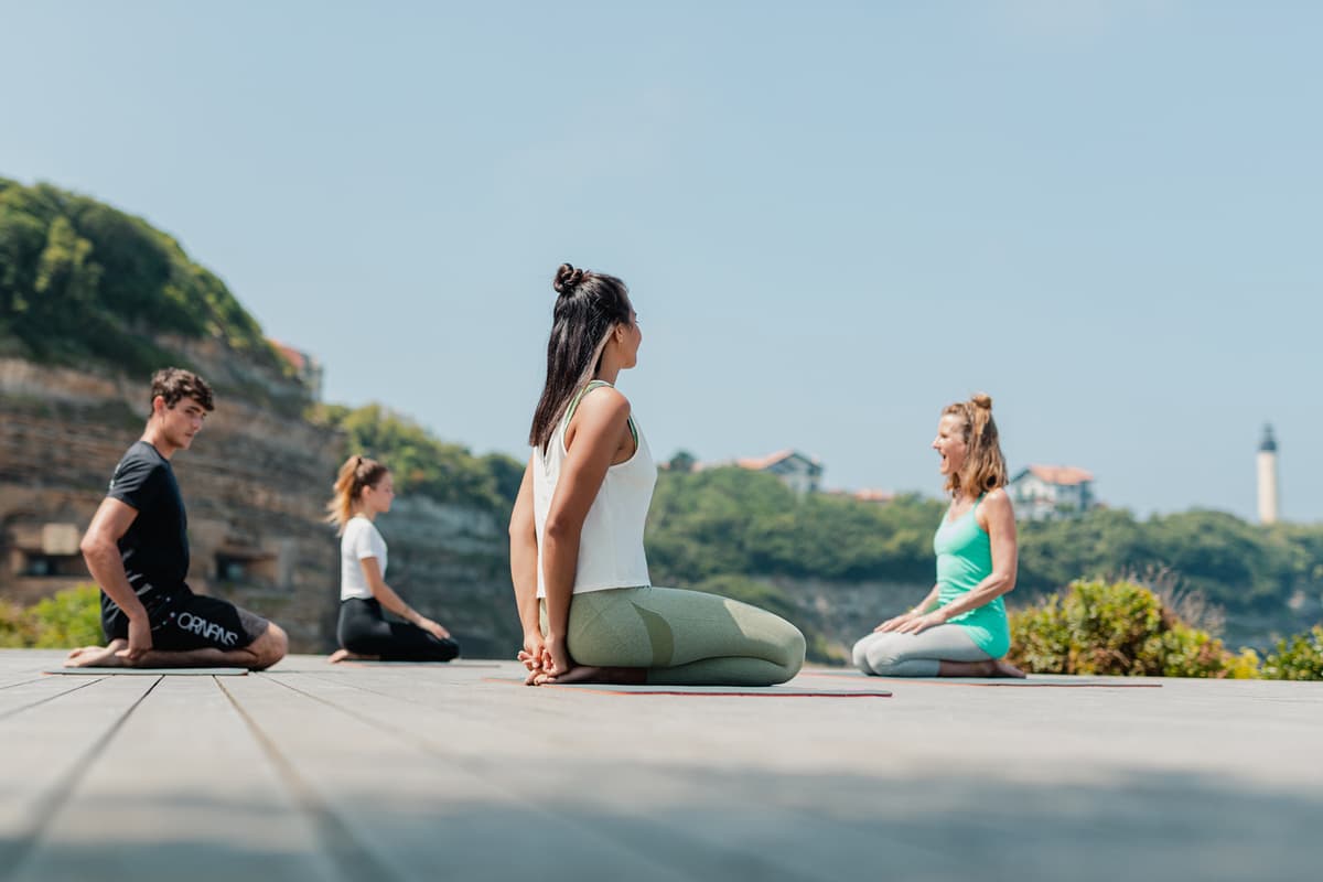 Illustration de l'événement : Yoga face à l'océan