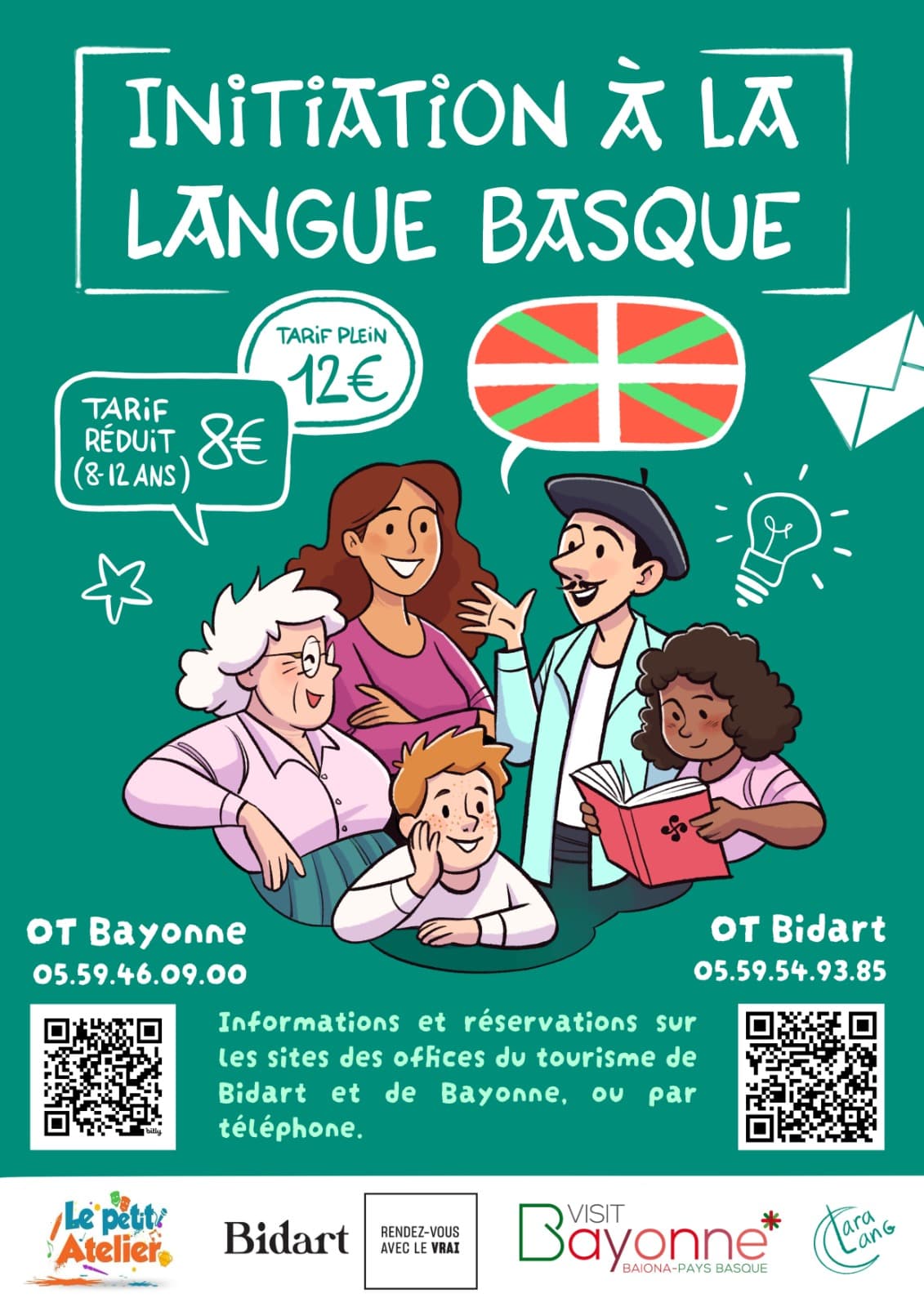 Illustration de l'événement : Ateliers découverte / initiation à la langue basque
