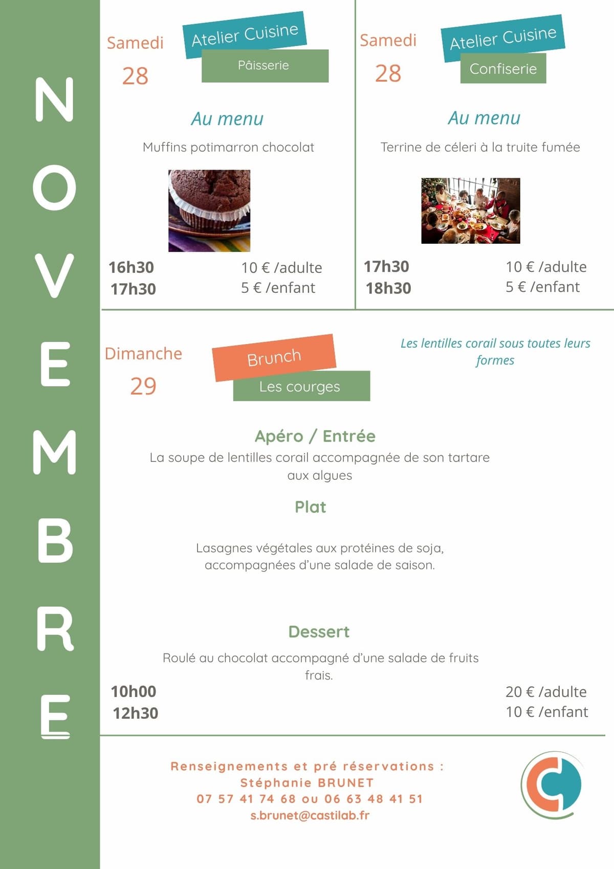 Illustration de l'événement : Ateliers culinaires Bio d'Ici