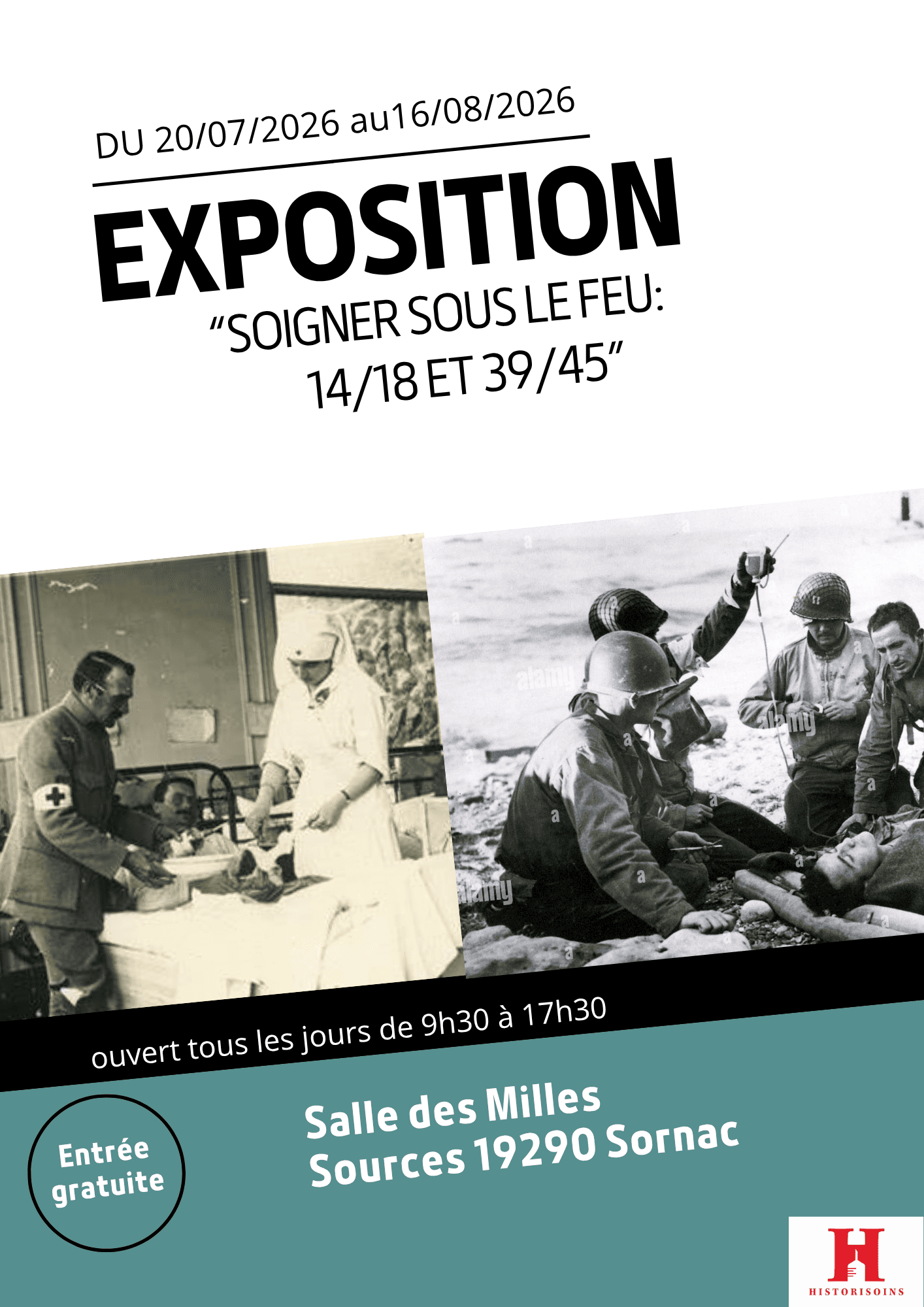 Illustration de l'événement : Exposition "Soigner sous le feu"