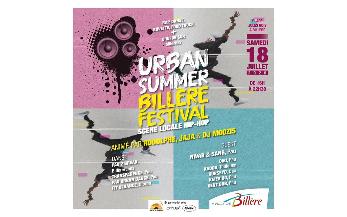 Illustration de l'événement : Urban Summer Billere Festival