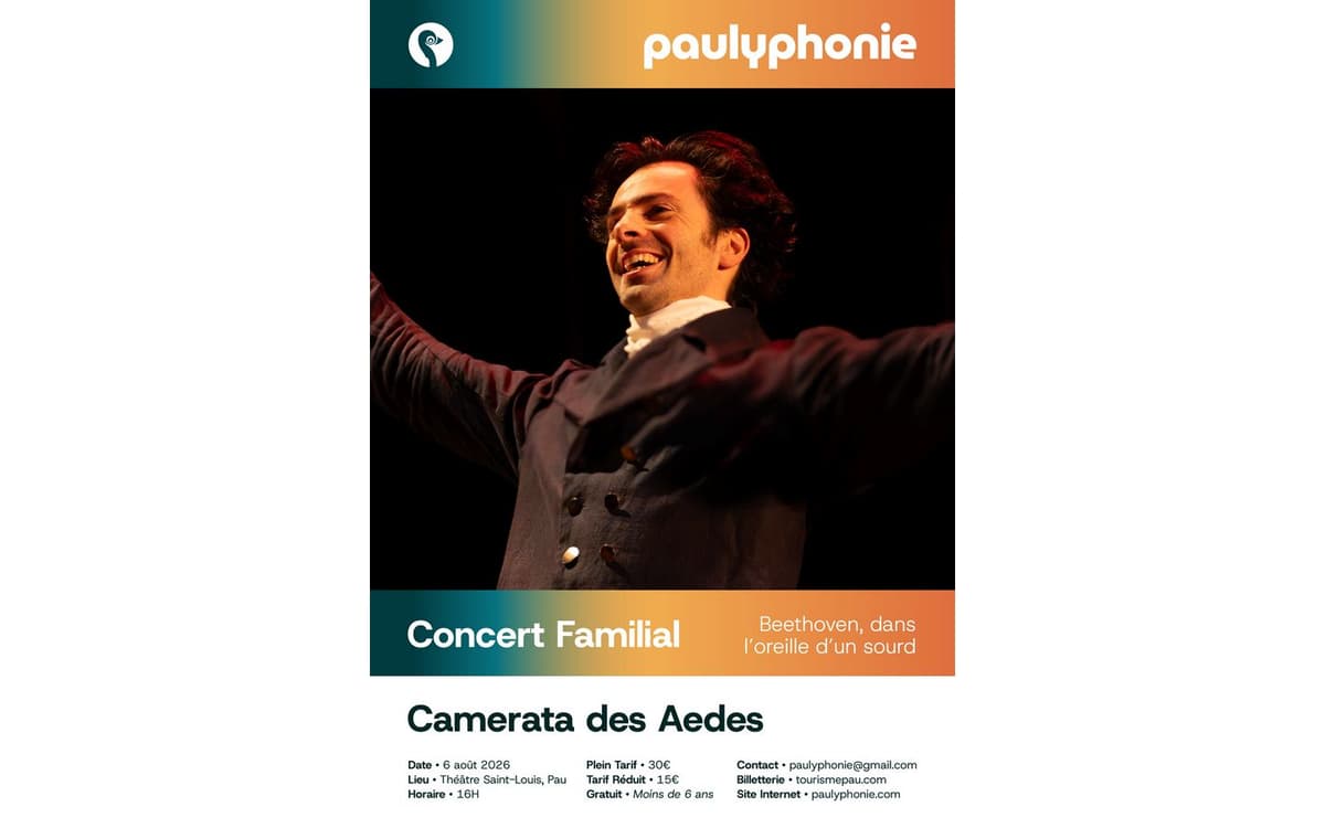 Illustration de l'événement : Festival Paulyphonie - Beethoven, dans l’oreille d’un sourd (concert familial)
