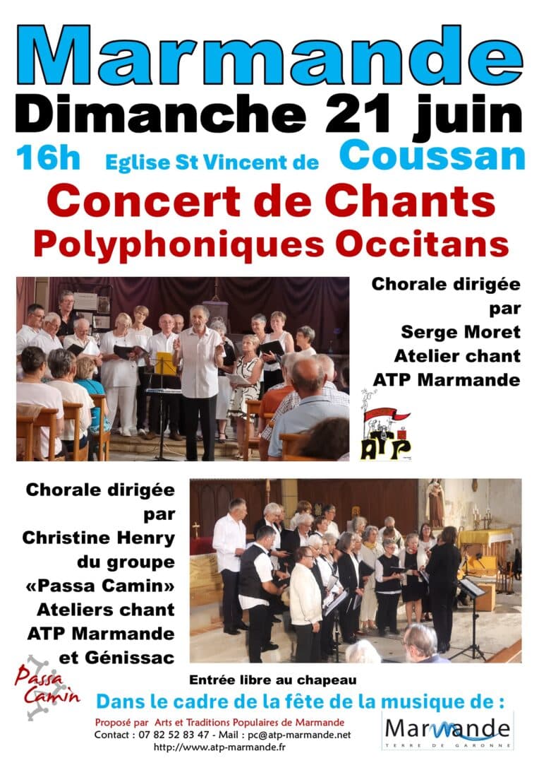 Illustration de l'événement : Concert de Chants Polyphoniques Occitans