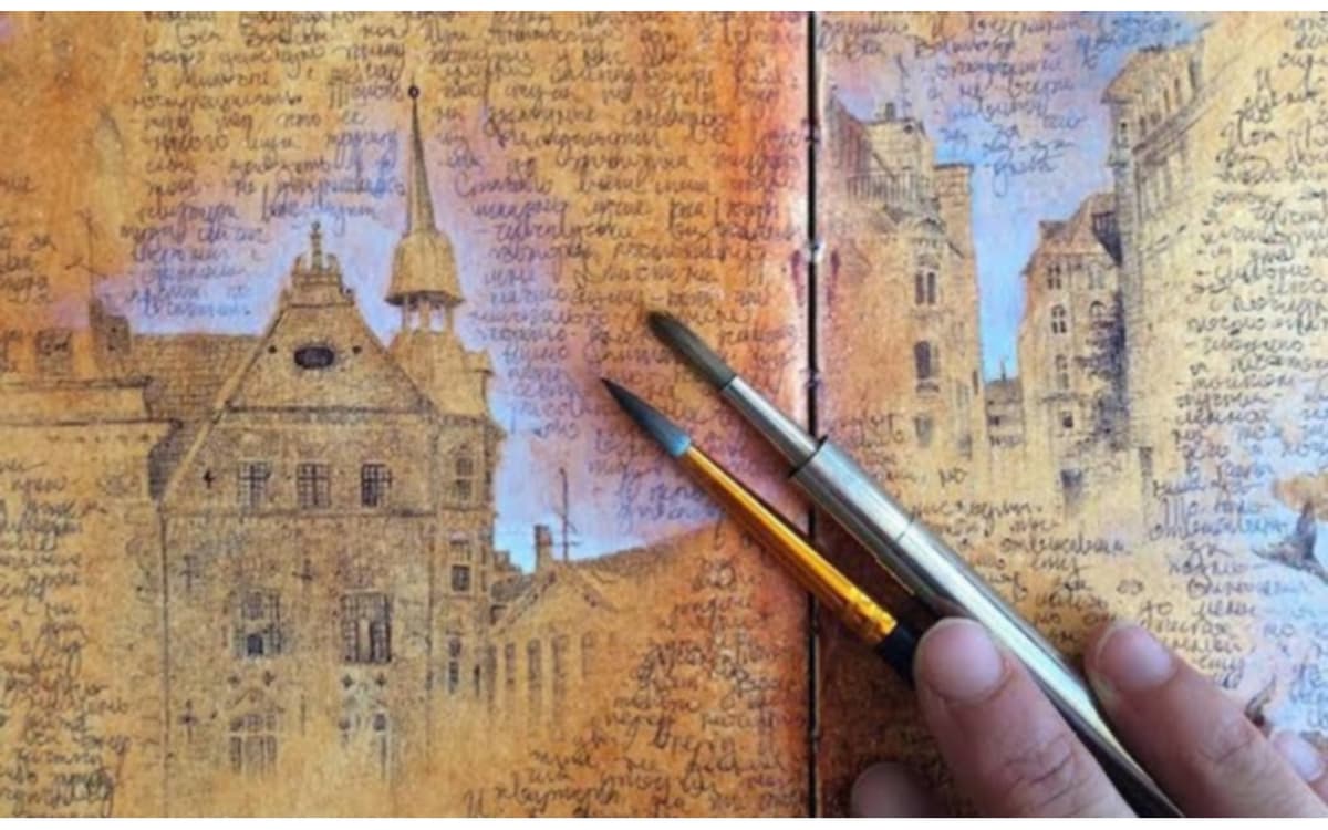 Illustration de l'événement : Stage le carnet d'artiste: osez enfin ouvrir votre carnet