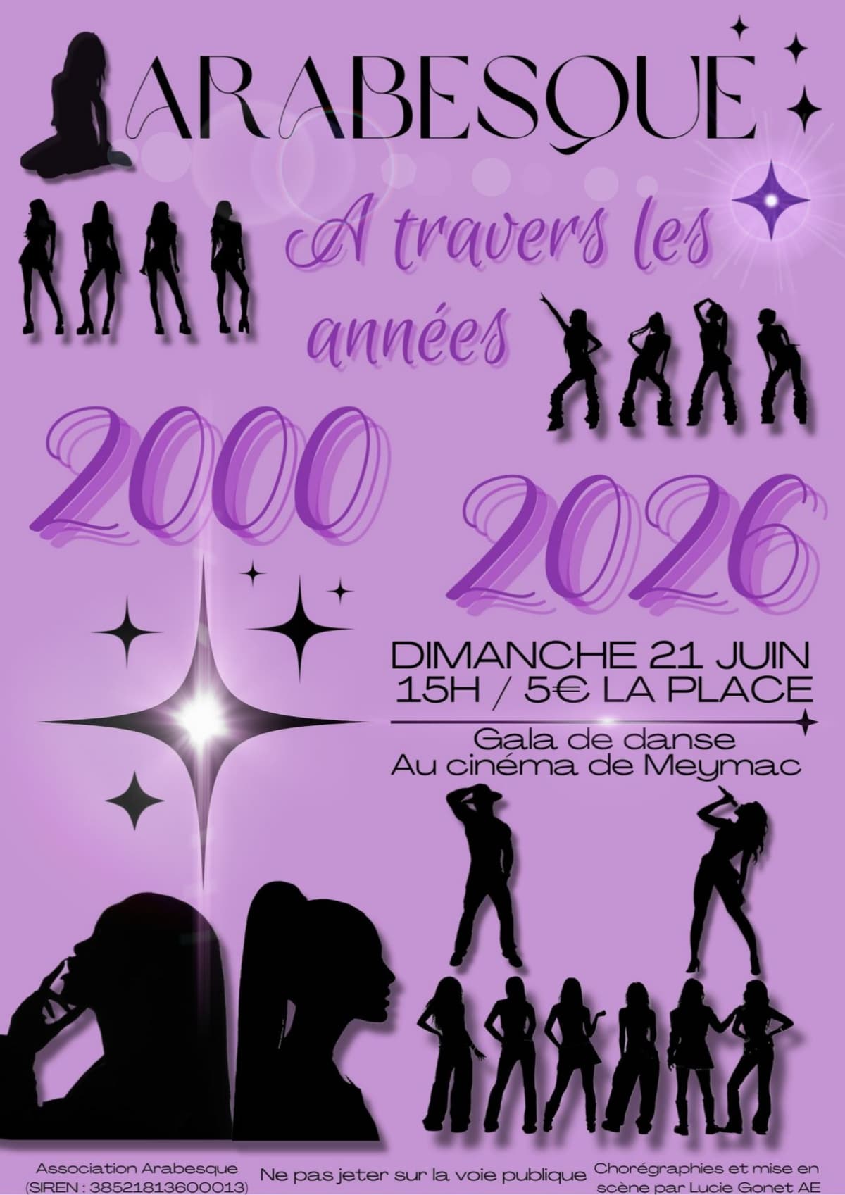 Illustration de l'événement : Arabesque à travers les années