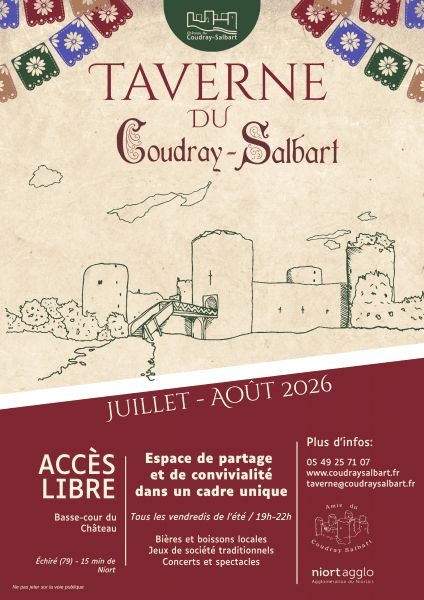 Illustration de l'événement : Taverne estivale du Coudray-Salbart à Échiré