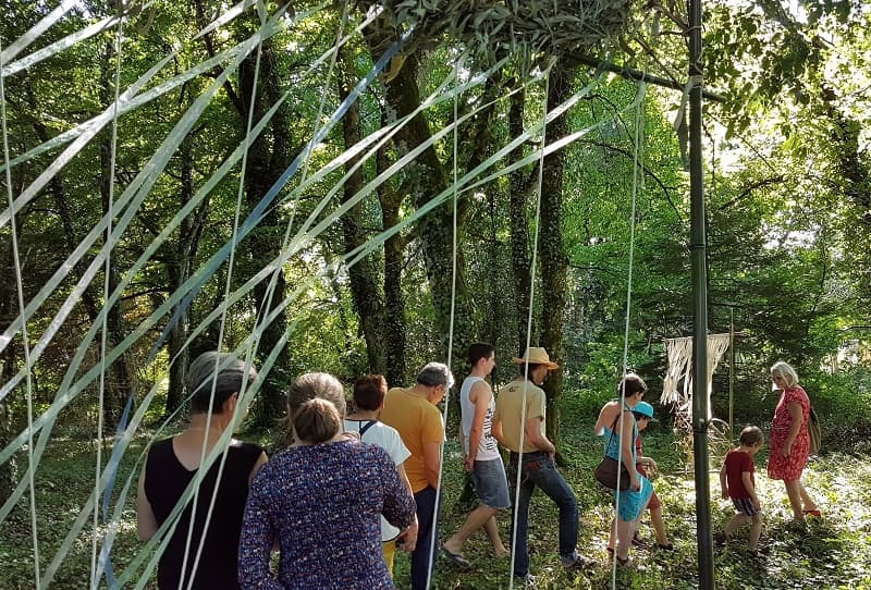 Illustration de l'événement : Promenade-découverte au jardin d'hélys-oeuvre
