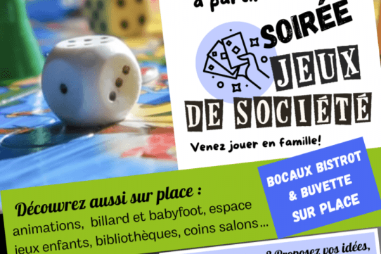 Illustration de l'événement : Les samedis à l'écocentre : Soirée jeux