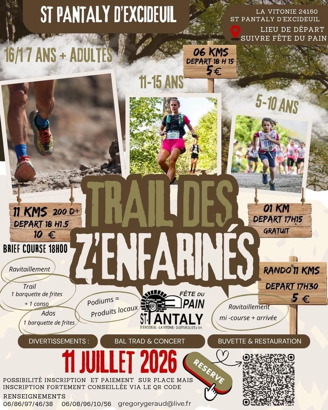 Illustration de l'événement : Trail des Z'enfarinés