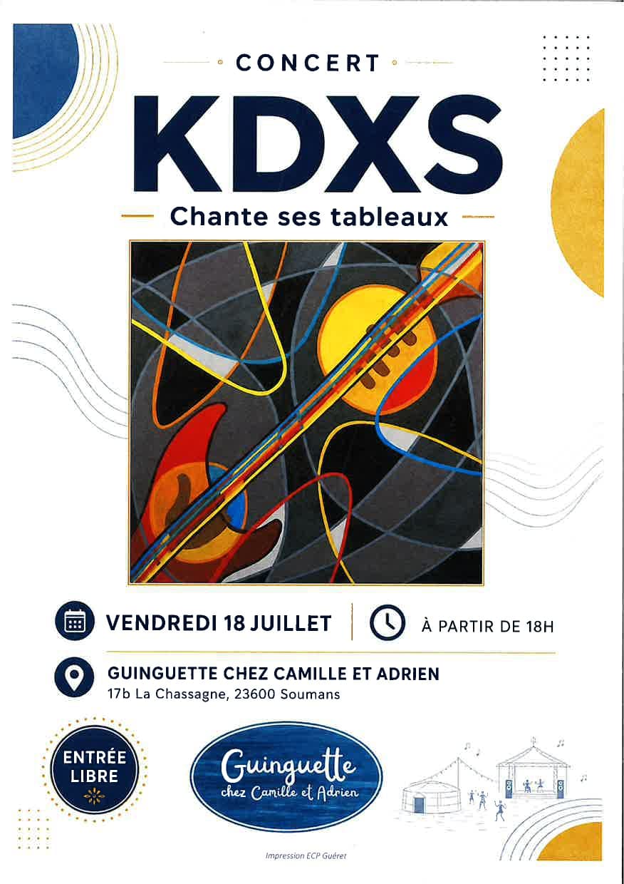 Illustration de l'événement : Guinguette - KDXS en concert