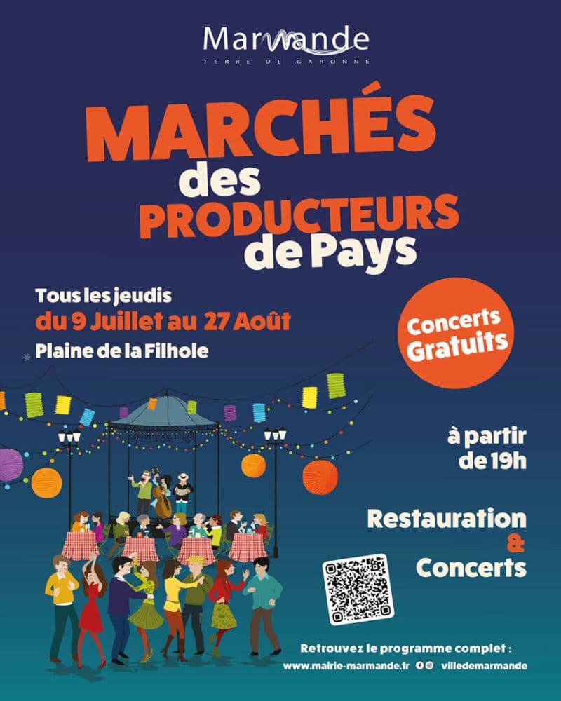 Illustration de l'événement : Marchés des Producteurs de Pays à Marmande
