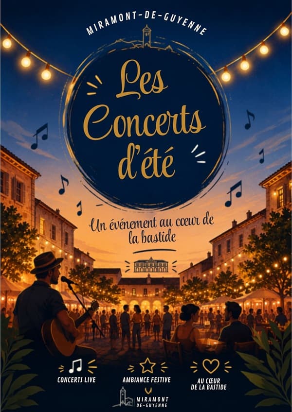 Illustration de l'événement : Les Concerts d'été