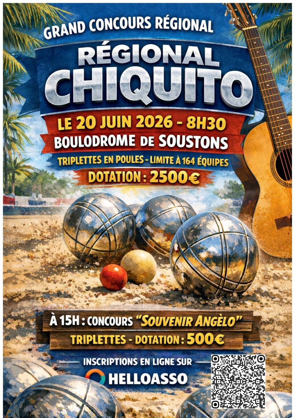 Illustration de l'événement : Grand concours régional Chiquito