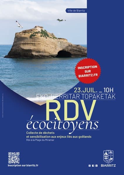 Illustration de l'événement : Rendez-vous écocitoyens : collecte de déchets et sensibilisation sur les goëlands
