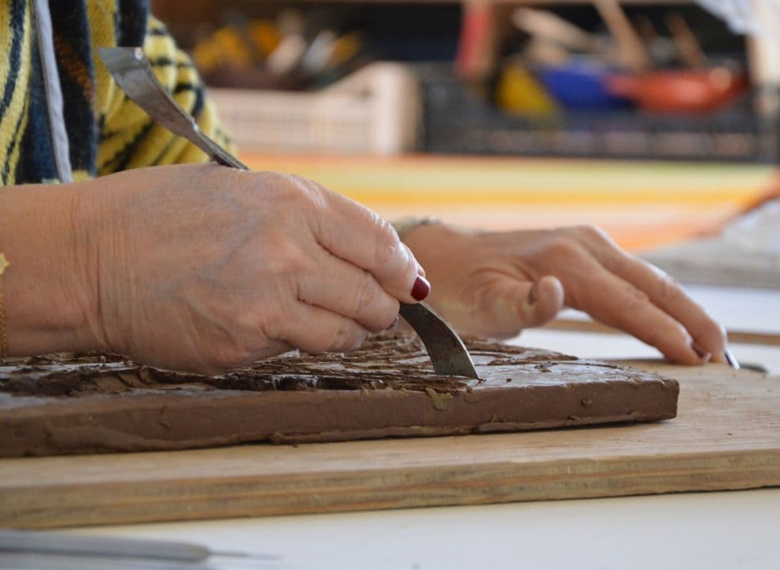 Illustration de l'événement : Atelier tuilo-gravure