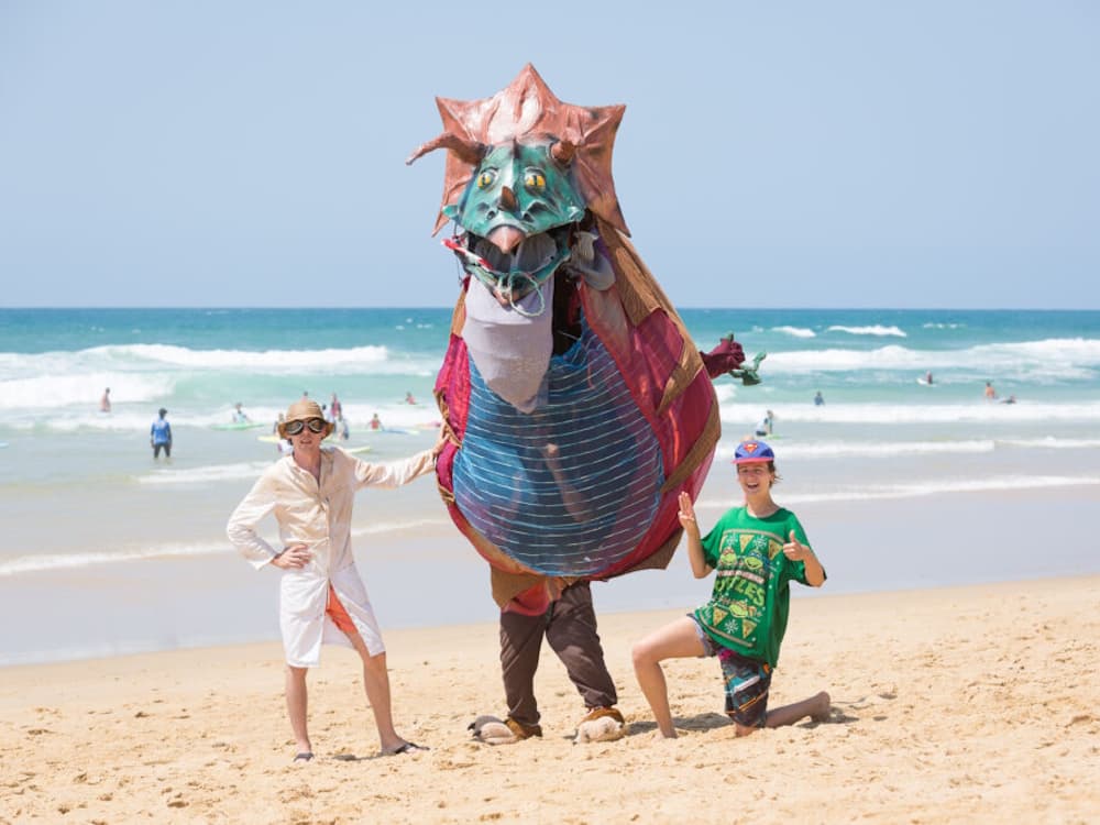 Illustration de l'événement : Spectacle - Le triselectops aime sa plage