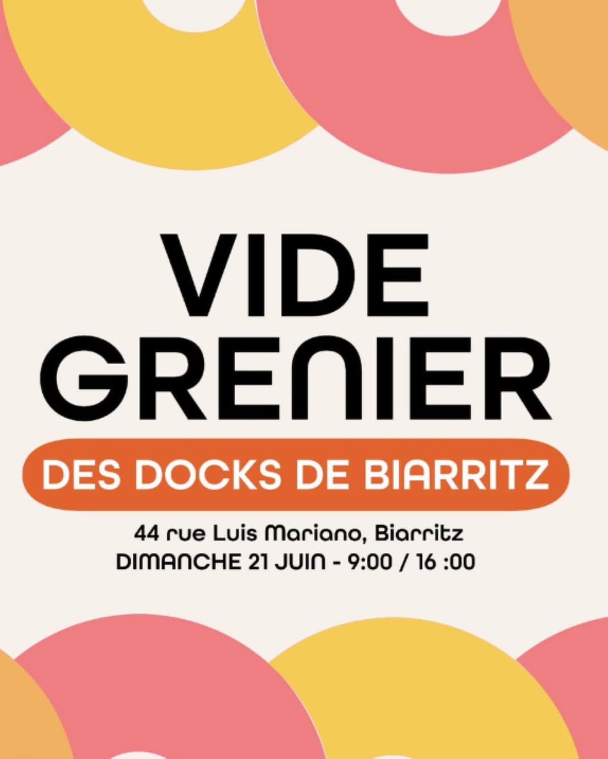 Illustration de l'événement : Vide grenier des Docks