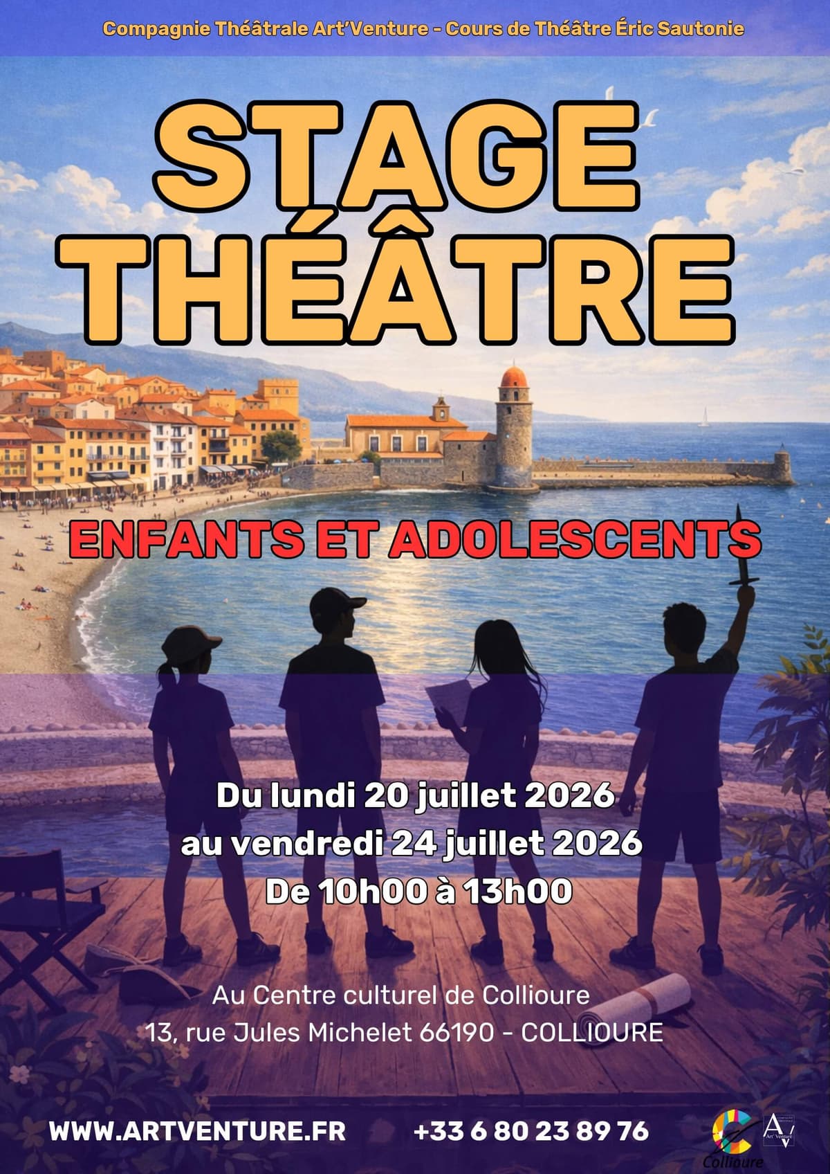 Illustration de l'événement : STAGE THÉÂTRE ENFANTS/ADOLESCENTS